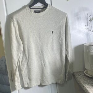 Polo by Ralph Lauren Cream Knit Shirt